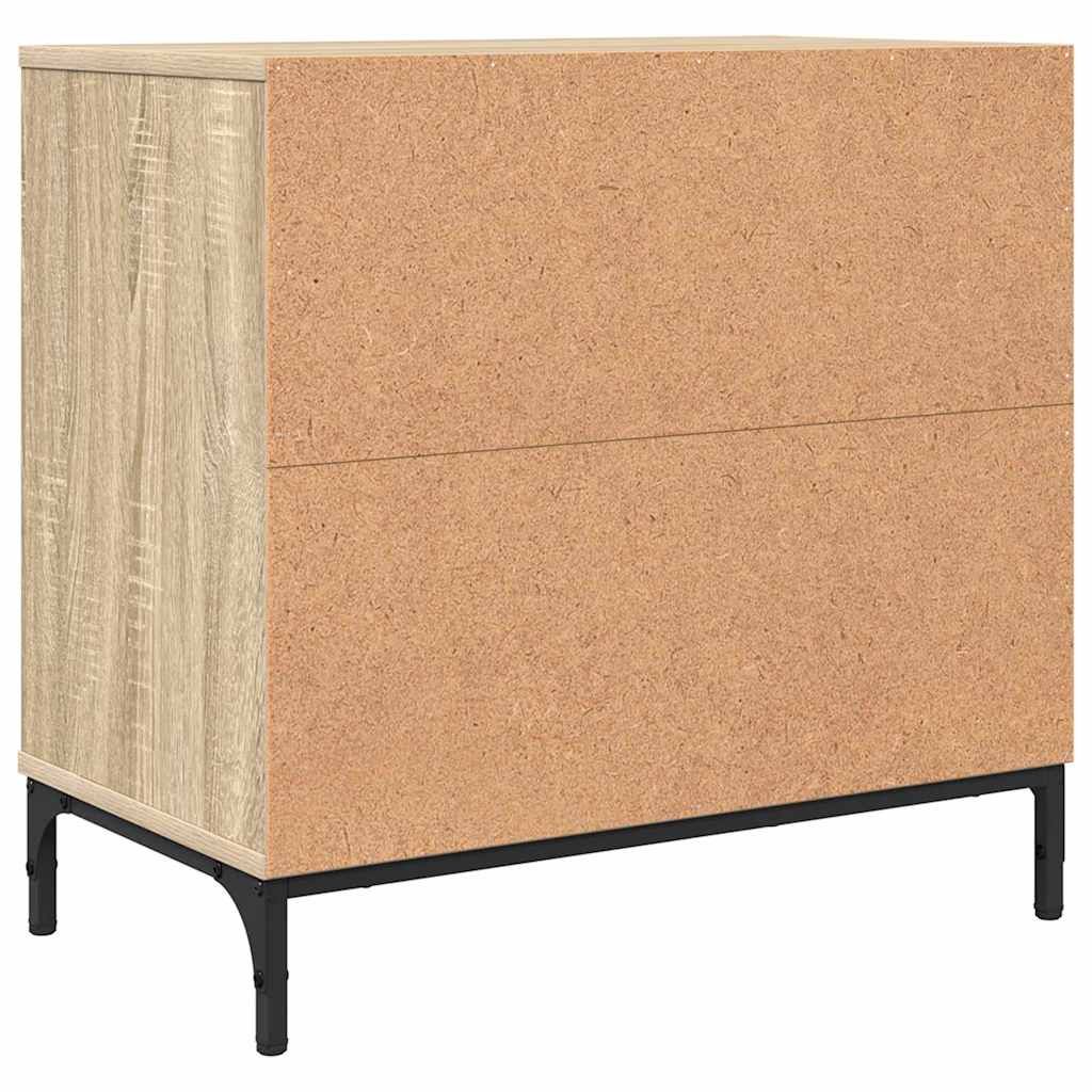 Comodino rovere sonoma 63.5 x 36 x 61 cm Legno multistrato