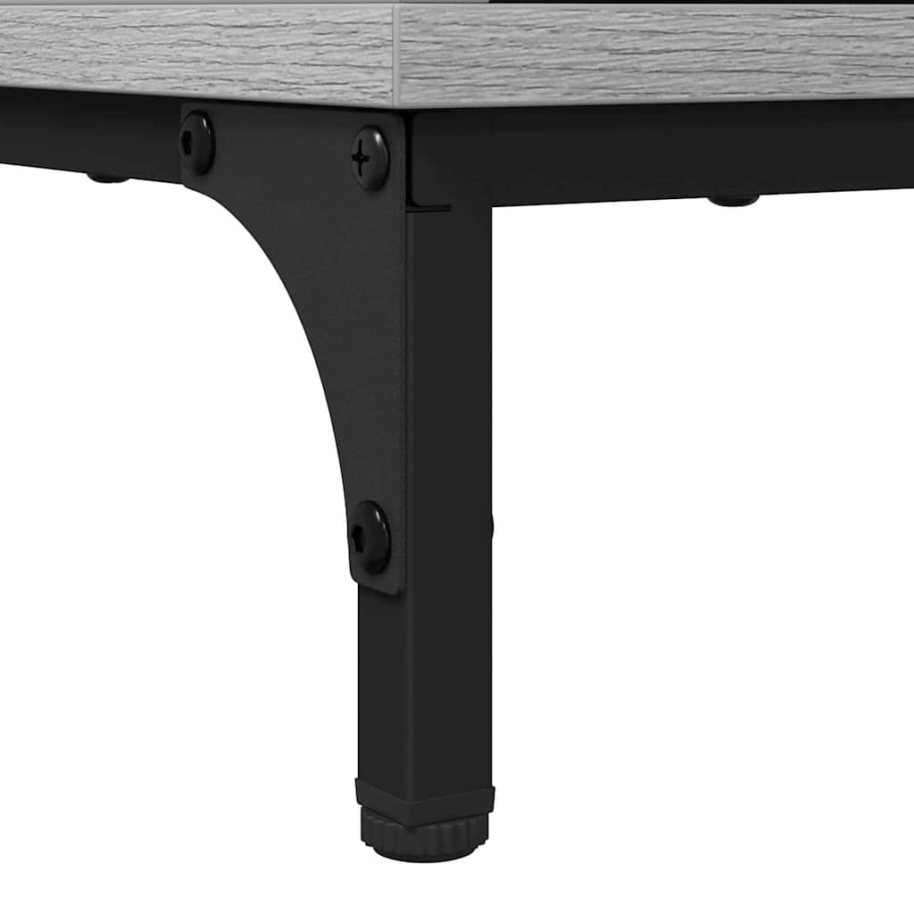 Comodino Grigio sonoma 63.5 x 36 x 61 cm Legno multistrato