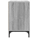 Comodino Grigio sonoma 63.5 x 36 x 61 cm Legno multistrato