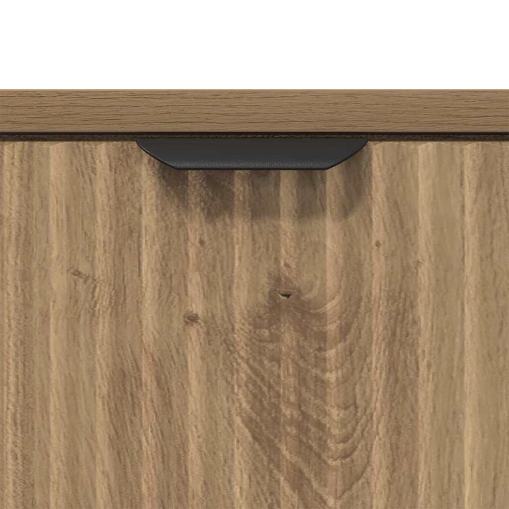 Comodino rovere artigianale 63.5 x 36 x 61 cm Legno multistrato