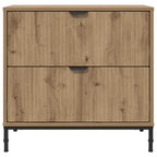 Comodino rovere artigianale 63.5 x 36 x 61 cm Legno multistrato