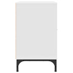 Armadio da Notte 2 pcs Bianco 49 x 36 x 61 cm Legno multistrato