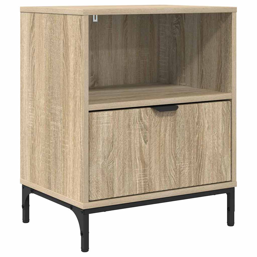 Armadio da Notte con cassetto rovere sonoma 49 x 36 x 61 cm