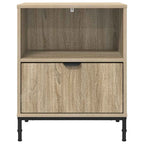 Armadio da Notte 2 pcs rovere sonoma 49 x 36 x 61 cm
