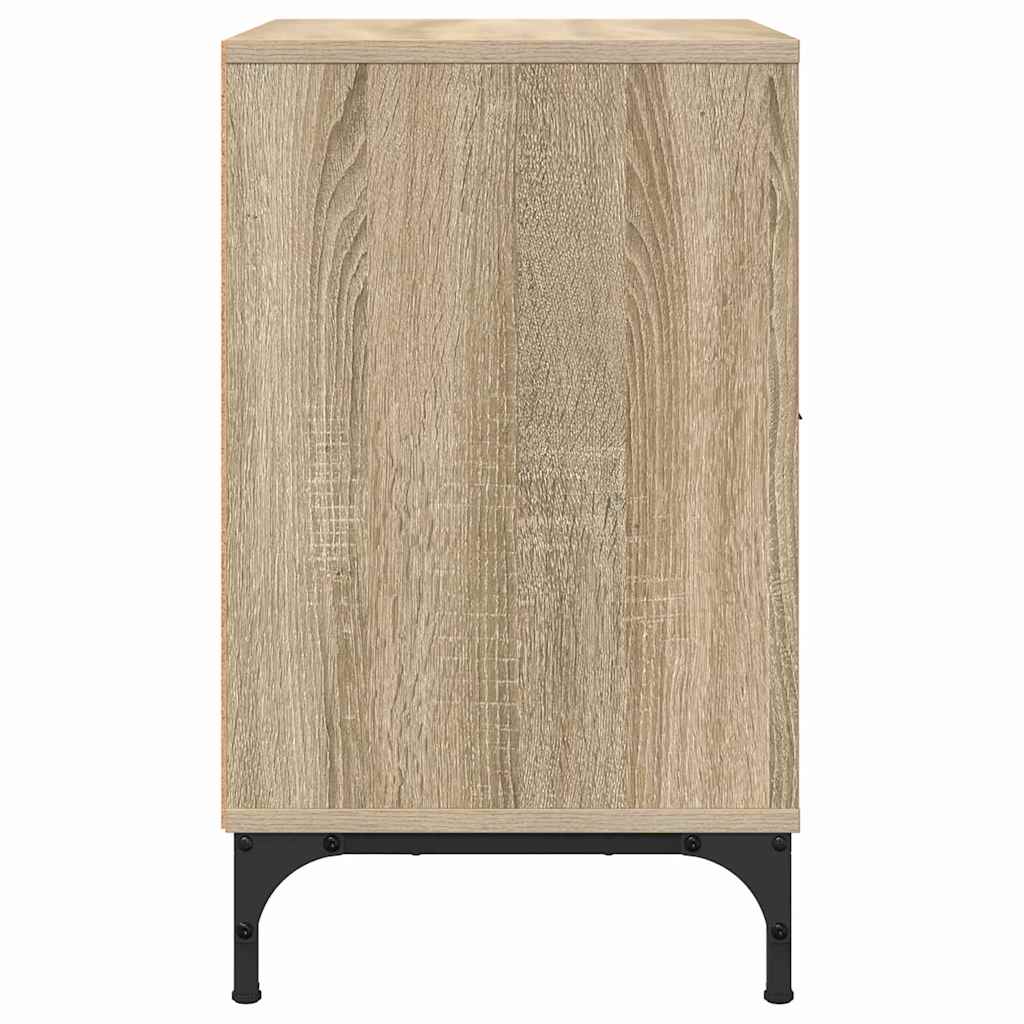 Armadio da Notte 2 pcs rovere sonoma 49 x 36 x 61 cm