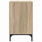 Armadio da Notte 2 pcs rovere sonoma 49 x 36 x 61 cm
