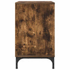 Armadio da Notte Rovere fumo 49 x 36 x 61 cm Legno multistrato