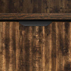 Armadio da Notte con cassetto 2 pcs Rovere fumo 49 x 36 x 61 cm