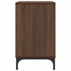 Armadio da Notte 2 pcs Rovere marrone 49 x 36 x 61 cm