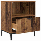 Armadio da Notte 2 pcs Legno vecchio 49 x 36 x 61 cm