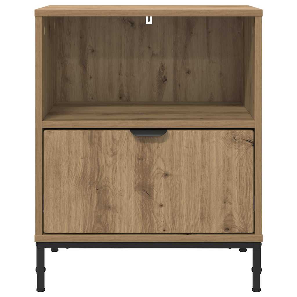 Armadio da Notte rovere artigianale 49 x 36 x 61 cm