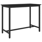 tavolo Rovere Nero 100 x 50 x 76,5 cm