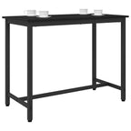 tavolo Rovere Nero 100 x 50 x 76,5 cm