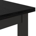 tavolo Rovere Nero 80 x 50 x 76,5 cm