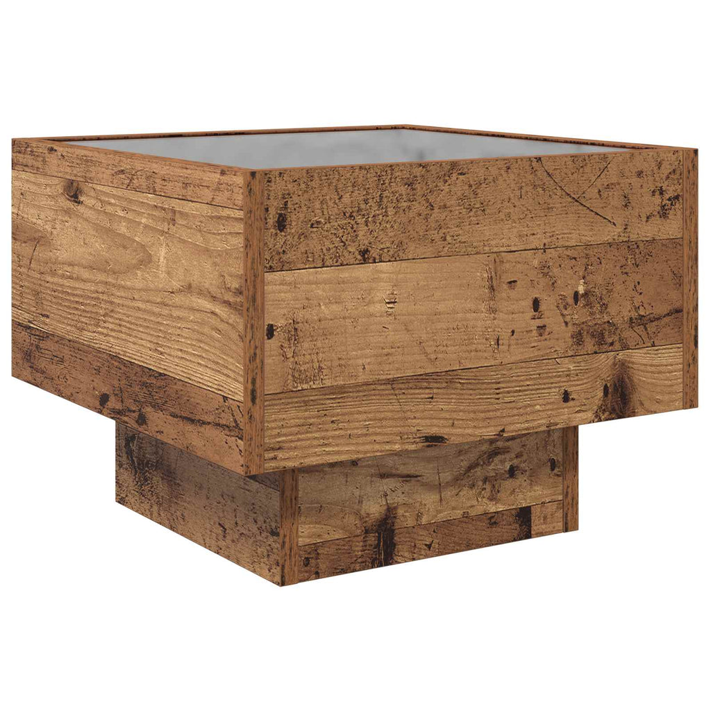 Tavolino da salotto Legno vecchio 40 x 40 x 30 cm