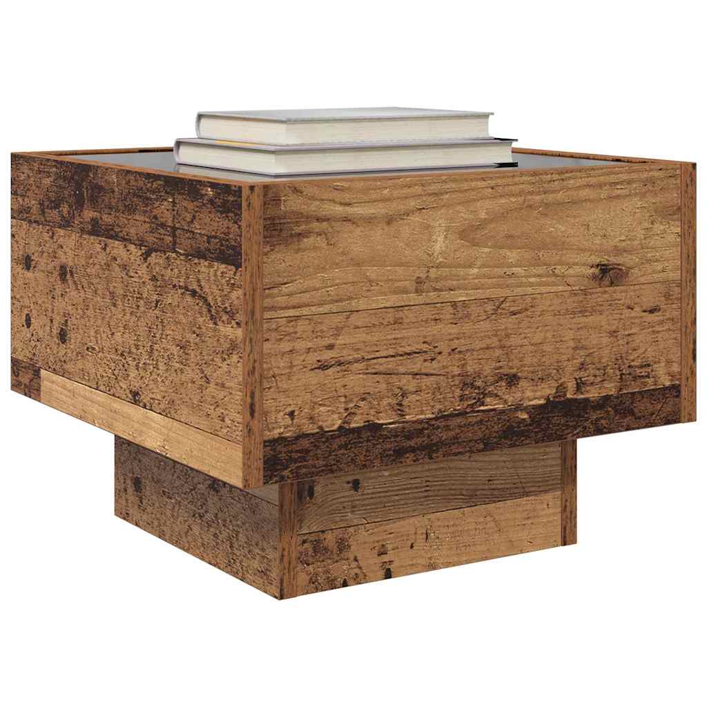 Tavolino da salotto Legno vecchio 40 x 40 x 30 cm