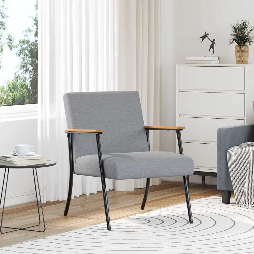 poltrona Grigio chiaro Tessuto