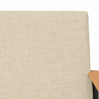 poltrona Crema Tessuto