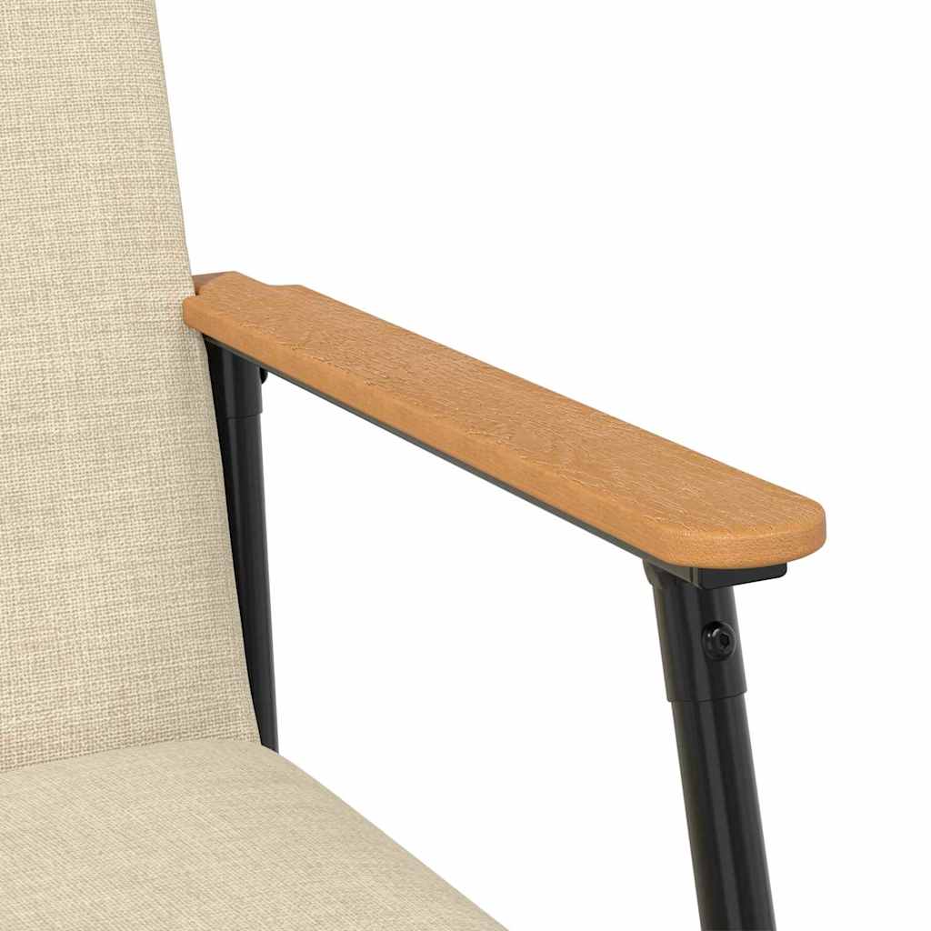 poltrona Crema Tessuto