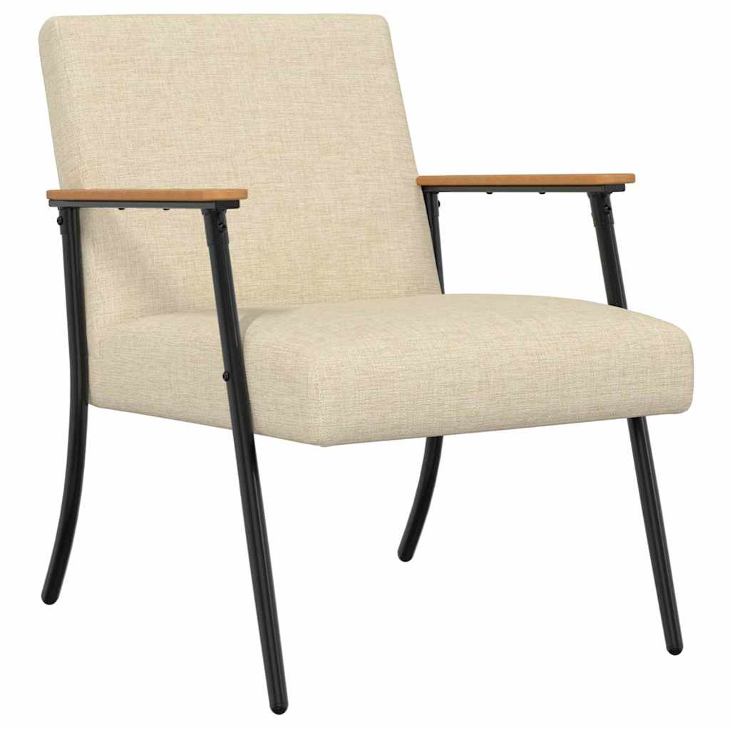 poltrona Crema Tessuto