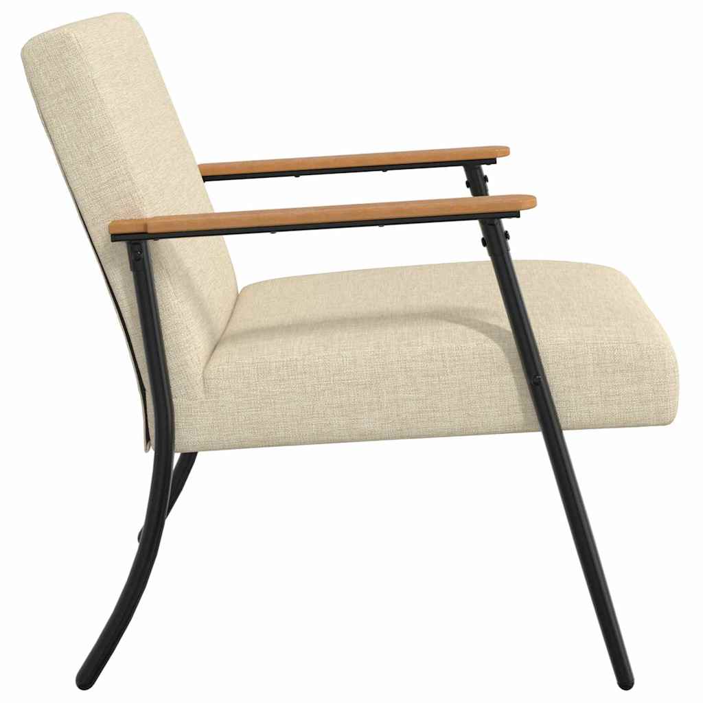 poltrona Crema Tessuto