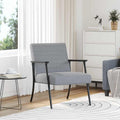 poltrona Grigio chiaro 59 x 75 x 78 cm Tessuto