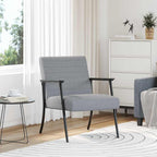 poltrona Grigio chiaro 59 x 75 x 78 cm Tessuto