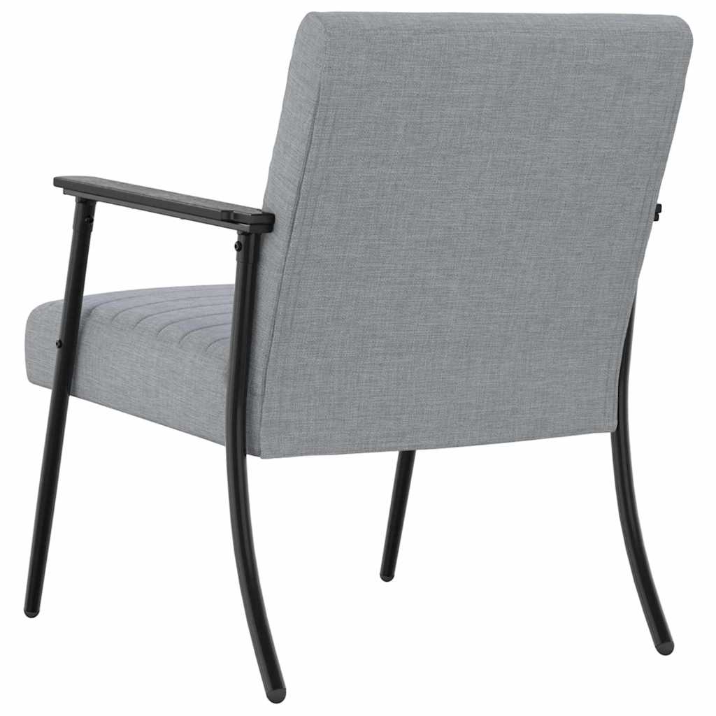 poltrona Grigio chiaro 59 x 75 x 78 cm Tessuto