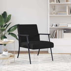 poltrona Nero 59 x 75 x 78 cm Tessuto