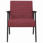 poltrona Rosso Vino 59 x 75 x 78 cm Tessuto