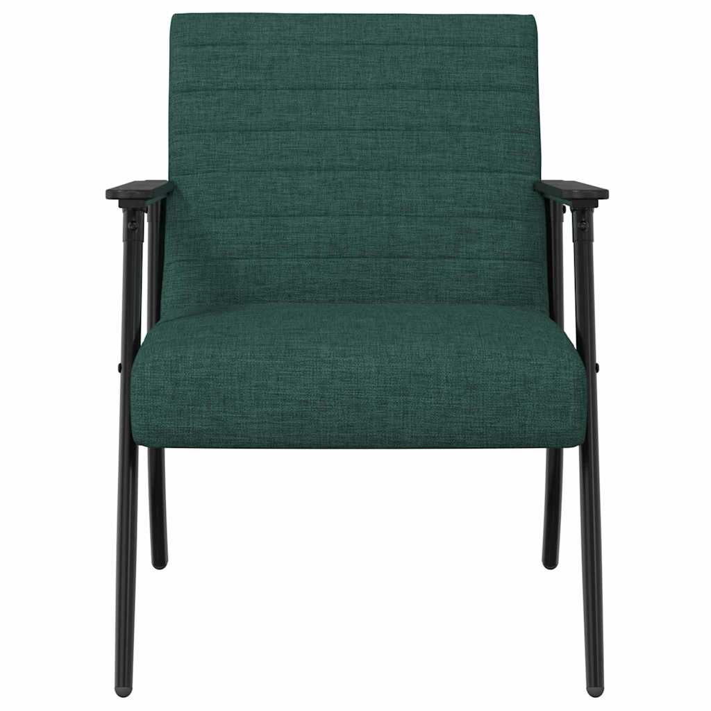 poltrona Verde Scuro 59 x 75 x 78 cm Tessuto
