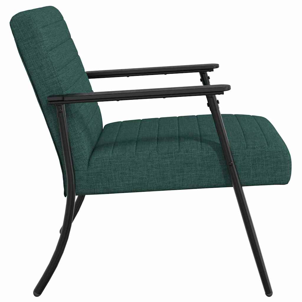 poltrona Verde Scuro 59 x 75 x 78 cm Tessuto