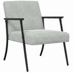 poltrona Grigio chiaro 59 x 75 x 78 cm Velluto