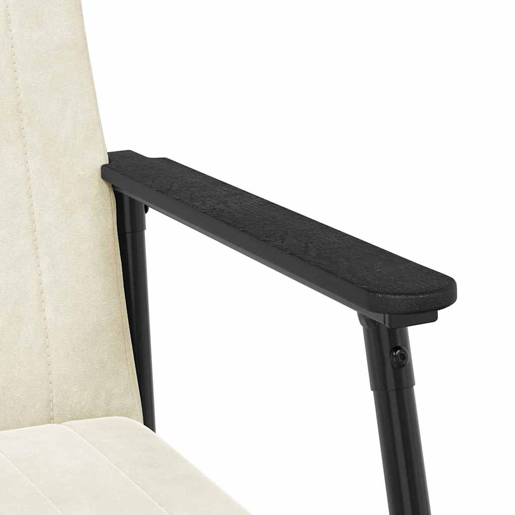 poltrona Crema 59 x 75 x 78 cm Velluto
