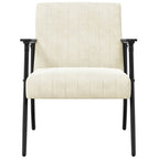 poltrona Crema 59 x 75 x 78 cm Velluto