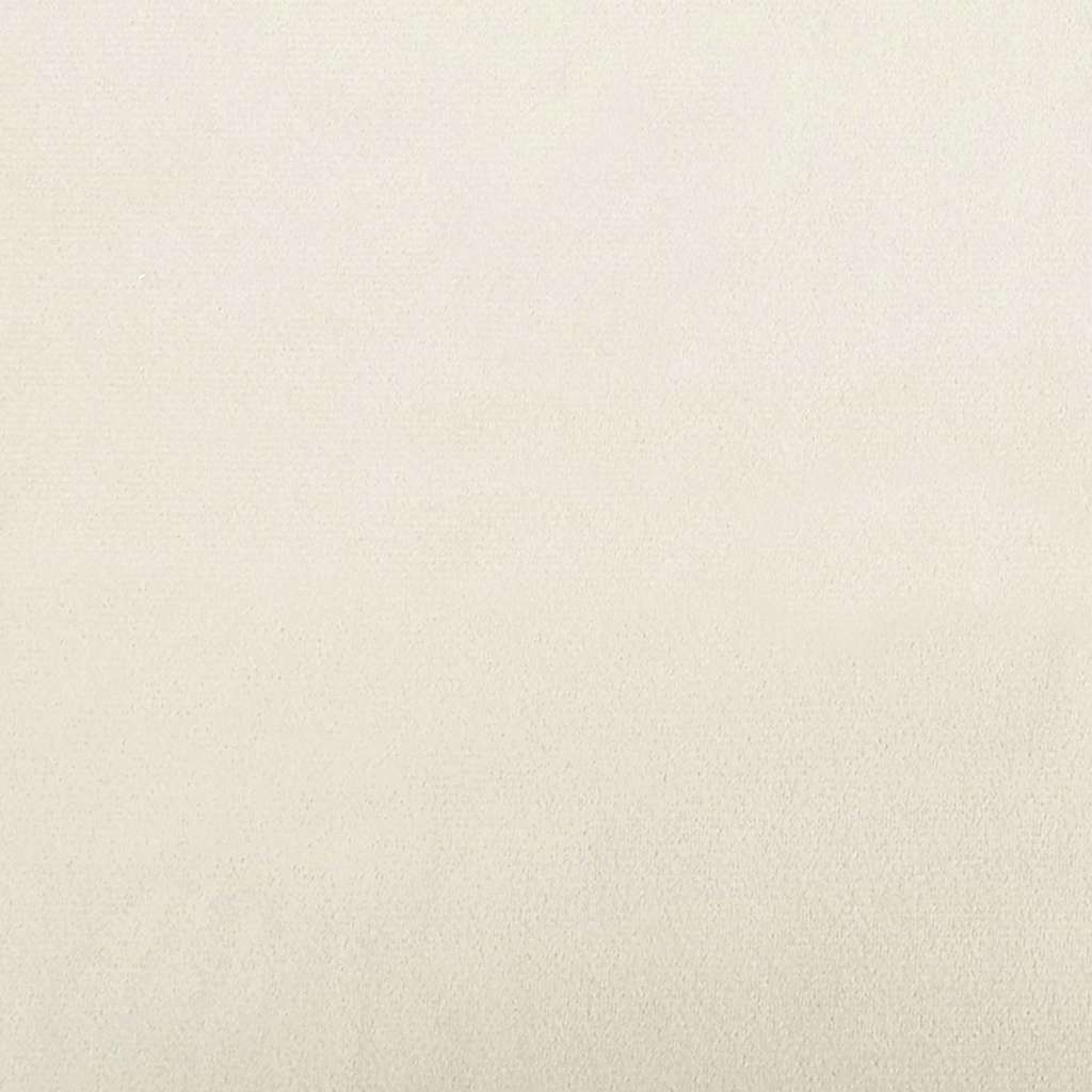 poltrona Crema 59 x 75 x 78 cm Velluto