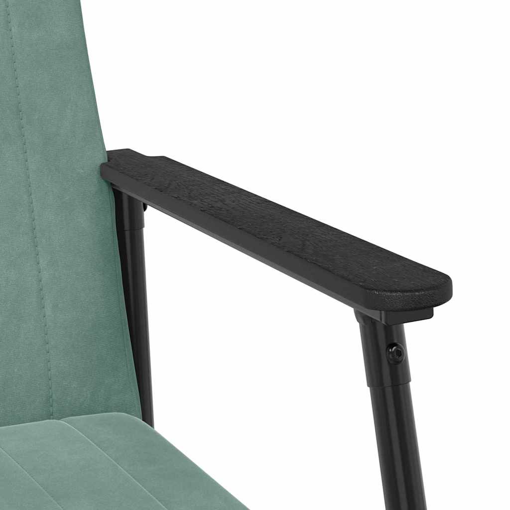 poltrona Verde Mare 59 x 75 x 78 cm Velluto
