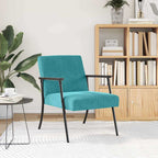 poltrona Turchese 59 x 75 x 78 cm Velluto