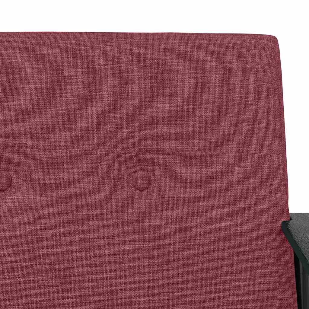 poltrona Rosso Vino Tessuto