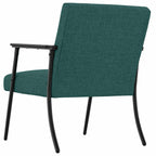 poltrona Verde Scuro Tessuto