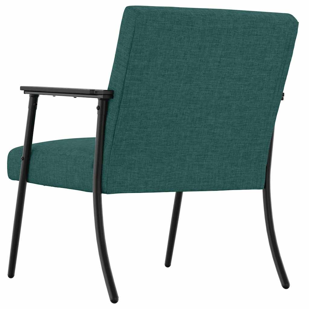 poltrona Verde Scuro Tessuto