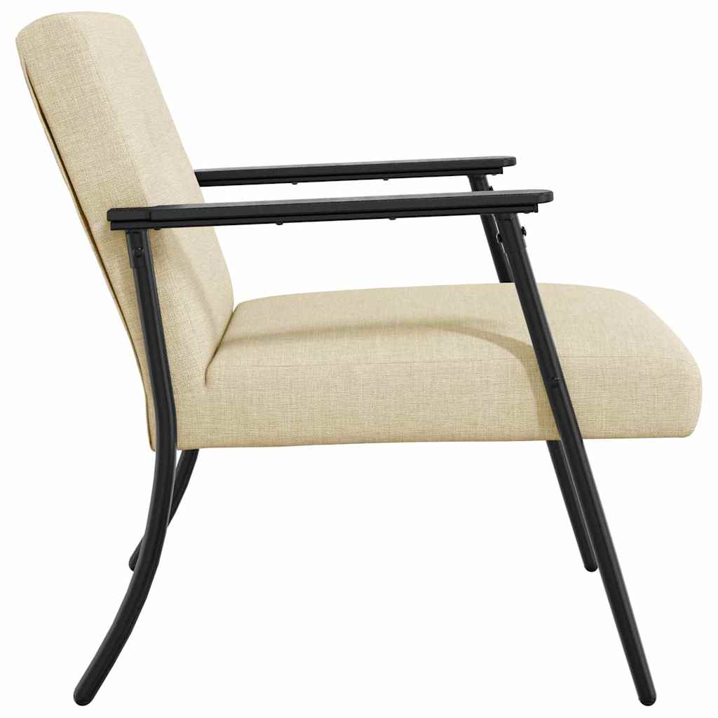 poltrona Crema Tessuto