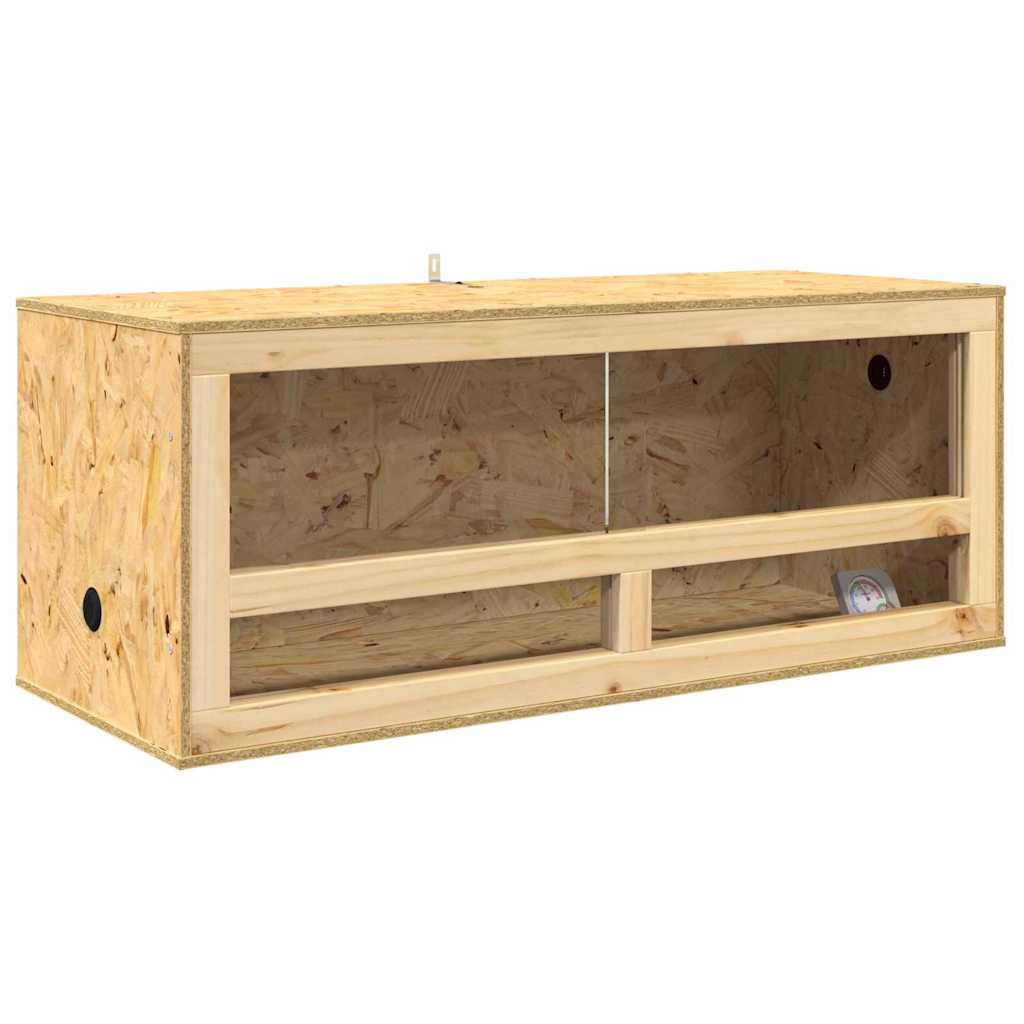 Terrario Marrone 100 x 40 x 40 cm OSB
