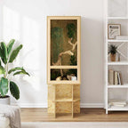 Terrario Marrone 50 x 50 x 100 cm OSB