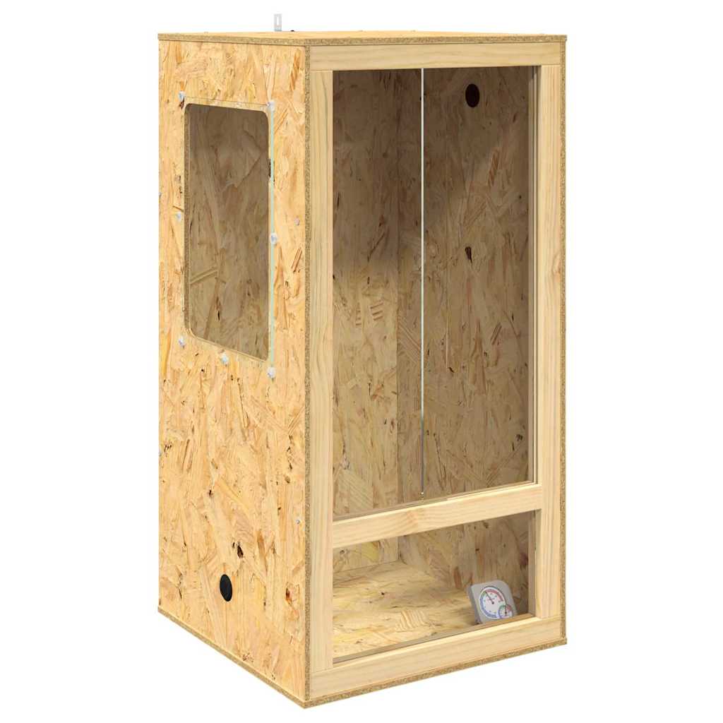 Terrario Marrone 50 x 50 x 100 cm OSB