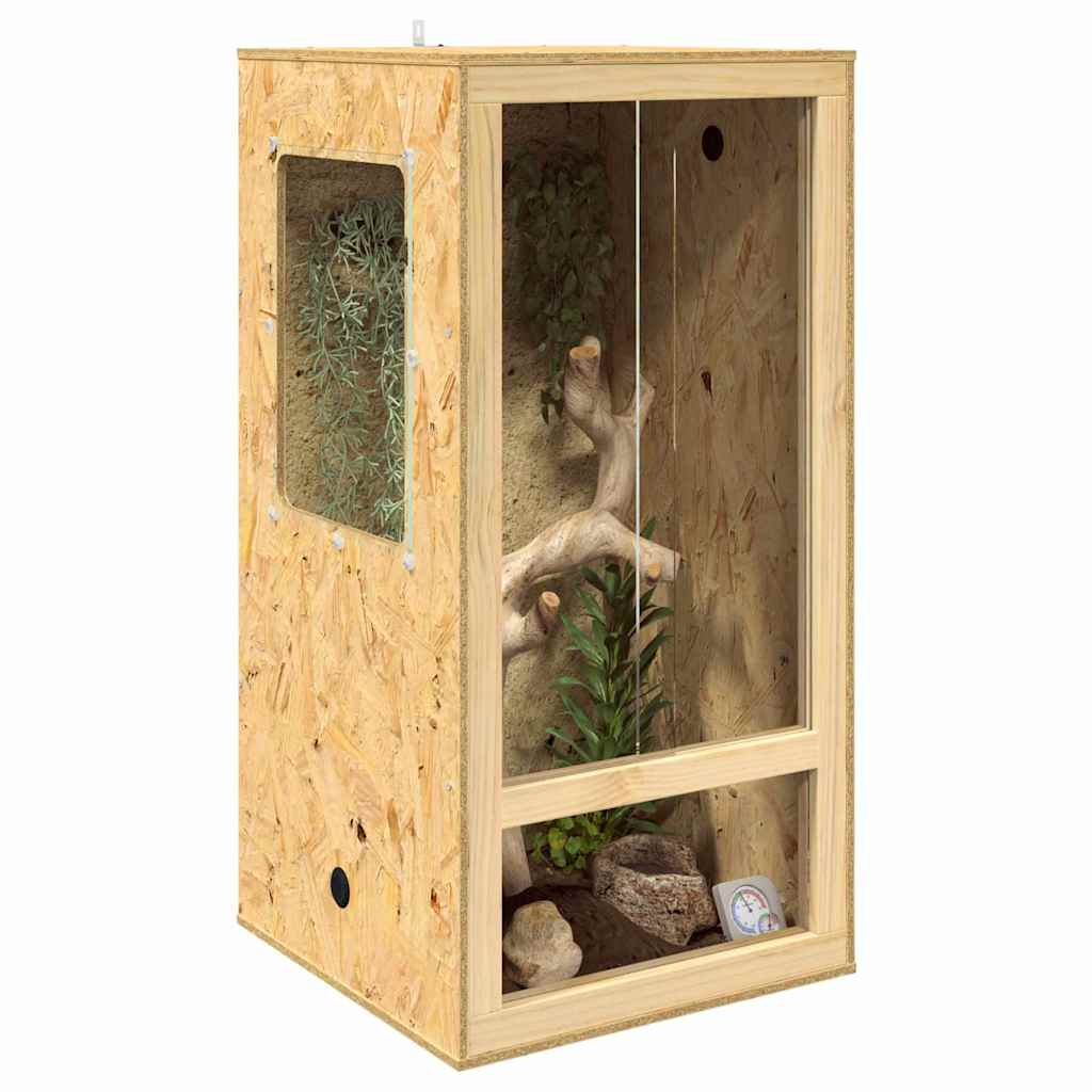 Terrario Marrone 50 x 50 x 100 cm OSB