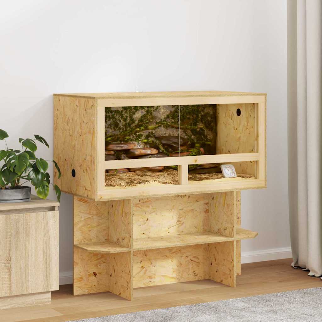 Base per Terrario Marrone 100 x 50 x 50 cm OSB