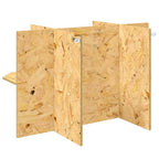 Base per Terrario Marrone 80 x 50 x 50 cm OSB