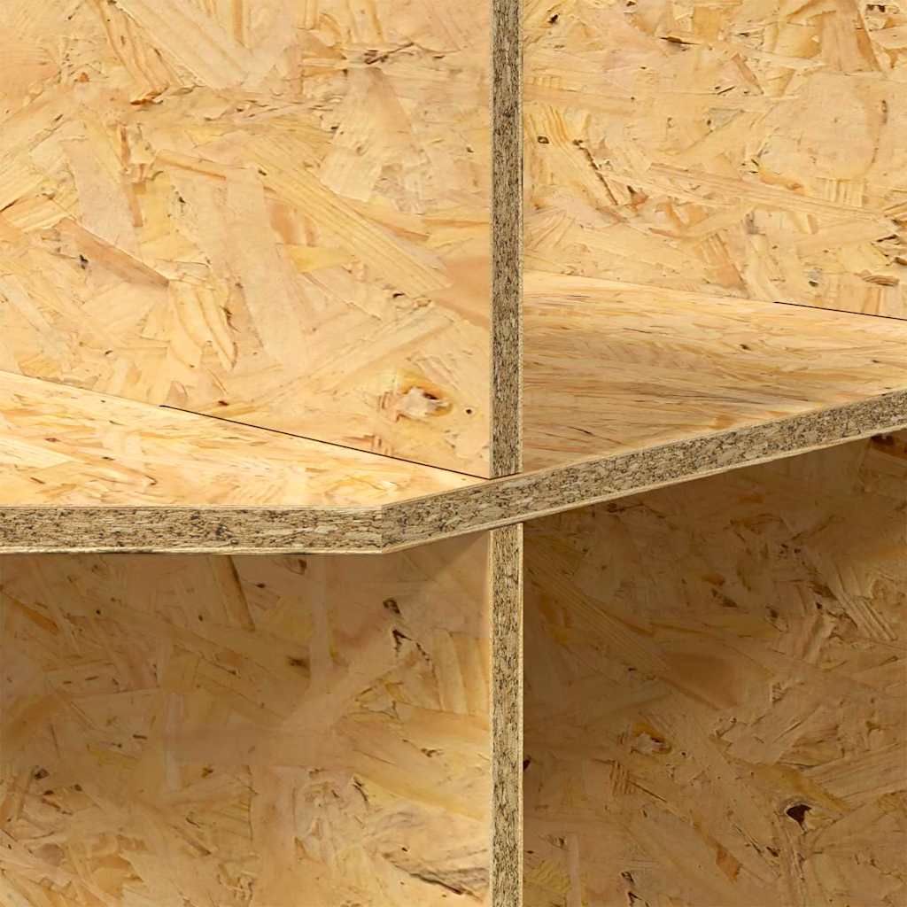 Base per Terrario con lo scaffale Marrone 40 x 40 x 50 cm OSB