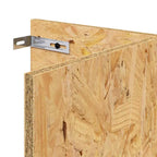 Base per Terrario con lo scaffale Marrone 100 x 40 x 50 cm OSB